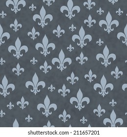 Fleur De Lys Wallpaper Stock Vector (Royalty Free) 11111587 | Shutterstock