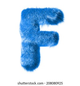 Blue Fur Alphabet