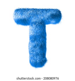 Blue Fur Alphabet