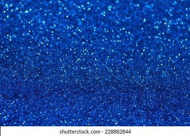 blue glitter christmas abstract background