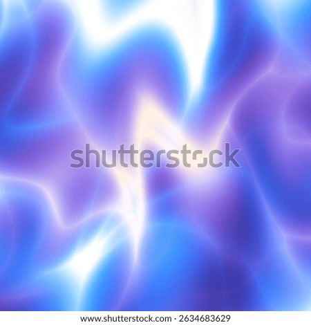 Blue glowing multidimensional plasma force field. Abstract glowing background.