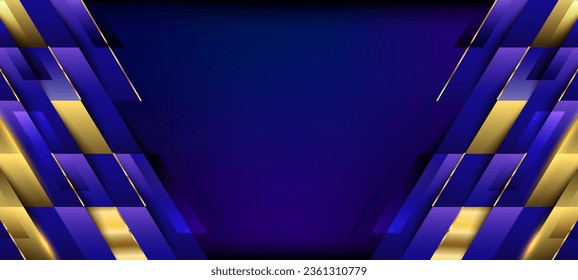 Blue and Gold Award Background: A Modern and Elegant Celebration. Elegant Blue and Golden Award Background for a Memorable Celebration. Slant Golden and blue lines Modern Award Background. - Powered by Shutterstock