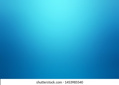 blue gradient abstract background and soft smooth shiny texture at centre  