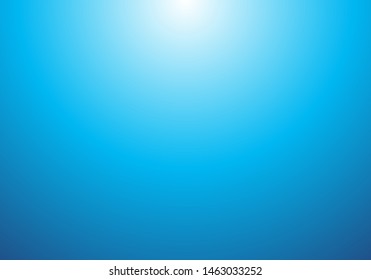Blue Gradient abstract background. Blue template background. Blue empty room studio gradient used for background