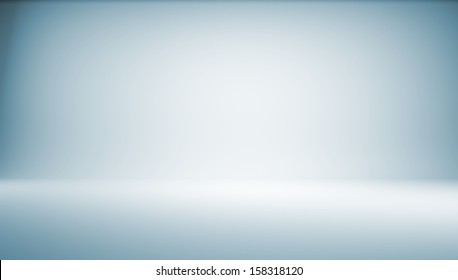Blue gradient background  3d rendering  Photo studio