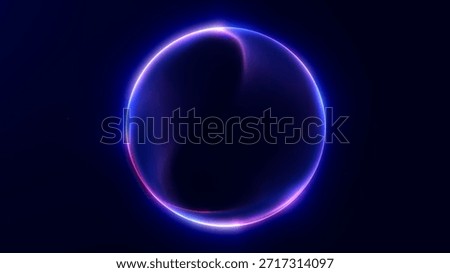Blue gradient liquid orb with luminous edges and smooth abstract form. Futuristic digital illustration for tech branding, creative projects and modern backgrounds.