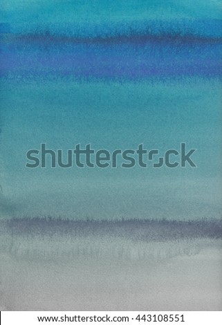 blue gray watercolor wash background paint stock illustration