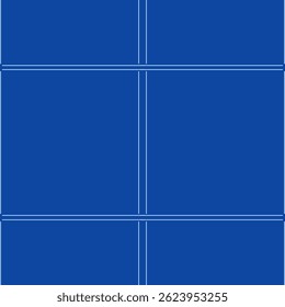 Blue Grid with Thin White Lines for Modern Layout Design