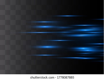 Stylish Blue Light Effect Abstract Laser Stock Vector (royalty Free 