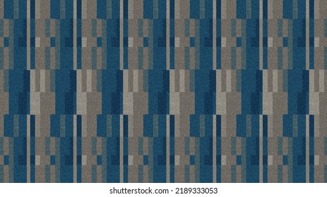 Blue Hotel Carpet Texture. 3d Rendering.