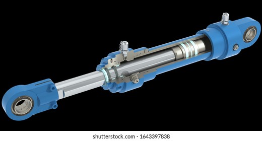 728 Hydraulic cylinder Stock Illustrations, Images & Vectors | Shutterstock