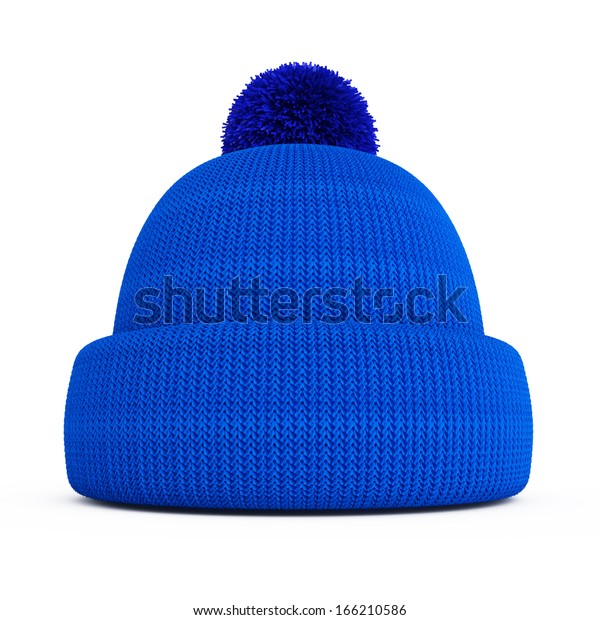 blue winter beanie