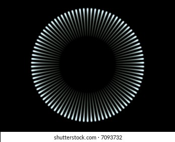blue light circle (high resolution 3d image) - Shutterstock ID 7093732