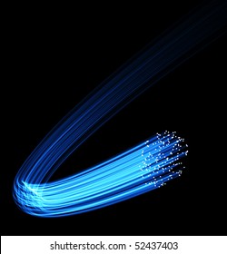 Blue Light Optical Fiber 2