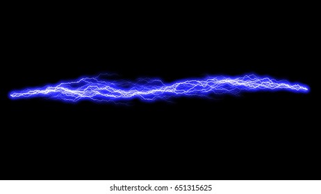 Blue Lightening Background Illustration