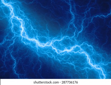 Abstract Light Blue Background Lightning Stock Illustration 107643851