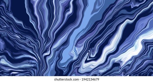 Blue marble pattern abstract texture background with high resolution design.