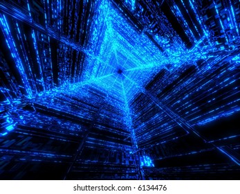 Finger Print Scanning Identification System Biometric Stock ...