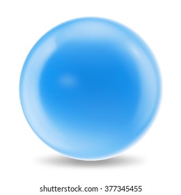 Blue Metal Sphere Stock Illustration 377345455 | Shutterstock