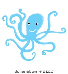 blue octopus