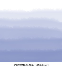 Blue Ombre Watercolor Background