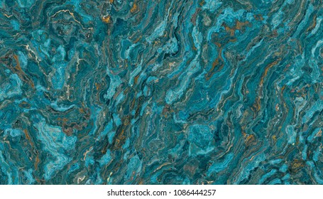 Blue Onyx abstract beautiful Tile. Texture for design. 2D illustration. Natural beauty