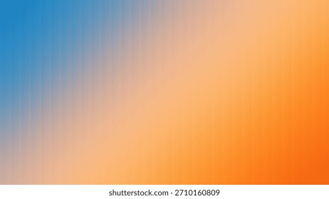 Blue to orange gradient background with vertical lines texture abstract