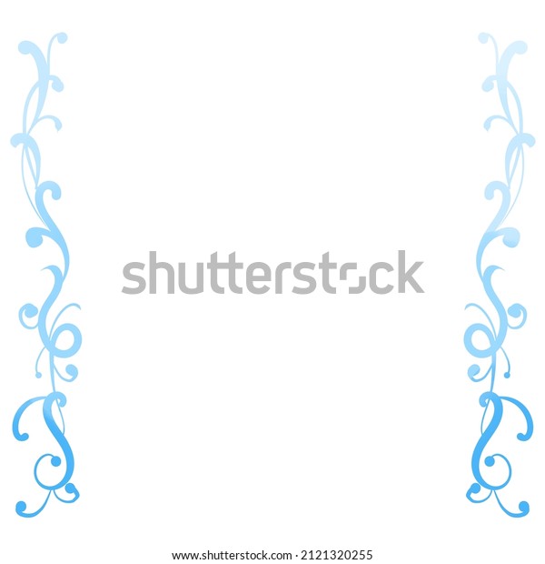 blue-ornate-side-border-frame-stock-illustration-2121320255-shutterstock