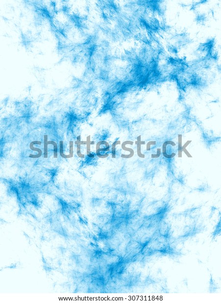 Blue Pastel Sky Ragged Spots On Stock Illustration 307311848