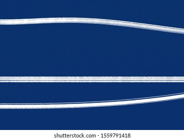 Blue pattern with white lines