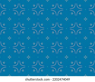 Blue Pen Pattern. Pink Fabric Motif. Classic Ikat Drawing. Blue Pen Scratch. Line Turkish Print. Victorian Wall Pattern. Elegant Geometry Batik Cloth Blue Flower Texture. Ink Grain Background.