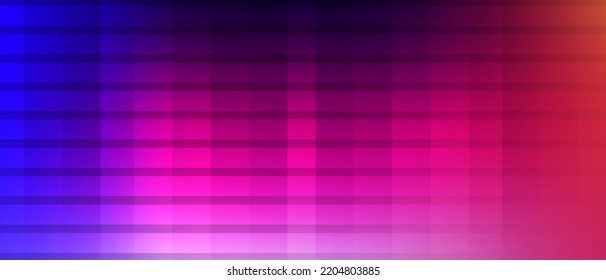 Blue And Pink Colorful Stacked Squares Colored Background, Template, Banner, Copy Space