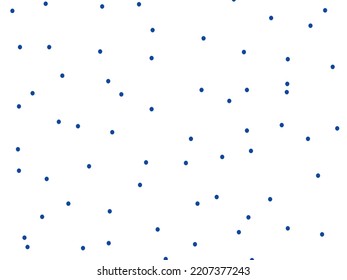 Blue Polkadot Background For Cover Template