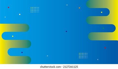 Blue Polkadot Background For Design Or Anouncement