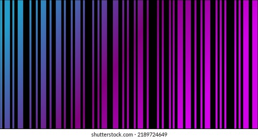 Blue Purple Color Barcode Texture Abstract Stock Illustration ...