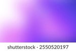 Blue Purple Gradient Abstract Background. Futuristic Light Elegant Blurred Gradient With Grainy Noise Texture Good For Illustration, Wallpaper, Banner, Website, Backdrop, Art, Pattern, Poster