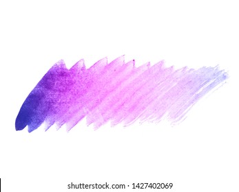 Blue and purple watercolor scribble texture. It is a hand drawn ( Blue and purple abstract watercolor background ) - Shutterstock ID 1427402069