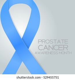 Blue Ribbon Symbol World Prostate Cancer Stock Illustration Shutterstock