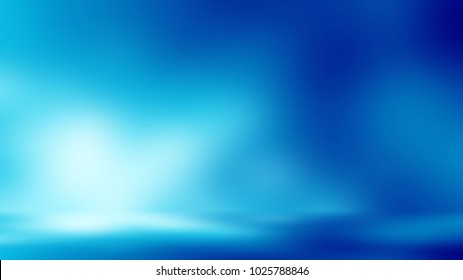 the Background in Blue