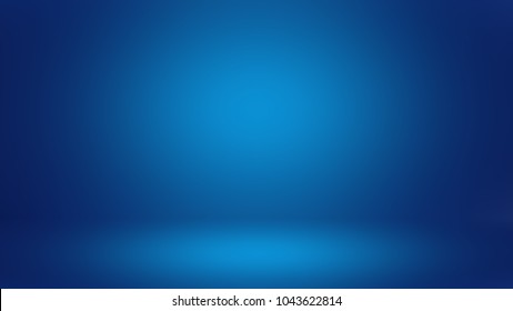 Blue room in the 3d  Background