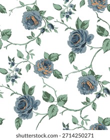  botánico rosa azul
Descripción: