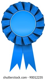 Blue Rosette