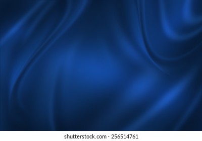 Blue Satin Cloth Background