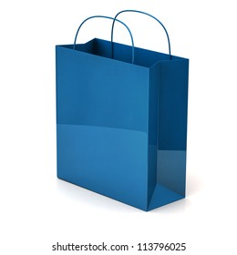 Blue Shopping Bag