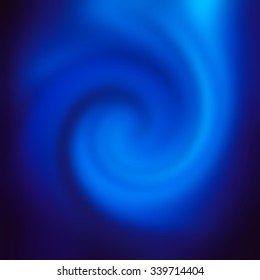 Blue smooth twist light lines background.