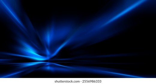 Blue spectrum lights tech