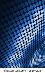 Blue Spot Pattern