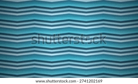 Blue and Teal Chevron Zigzag Pattern Background