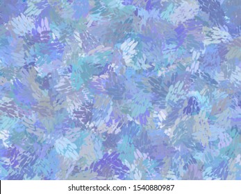 BLUE Theme Watercolor Paint Fabric Wool Fur Pattern, Feather Texture Carpet Design Luxury Abstract For Use As A Background Or Paper Element Scrapbook. Creative By Using Photoshop Brush.