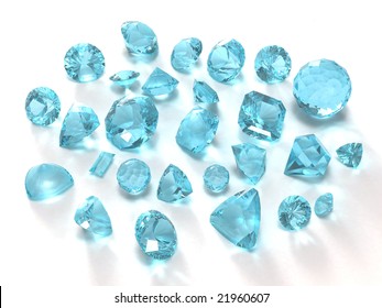 Blue Topaz Gems